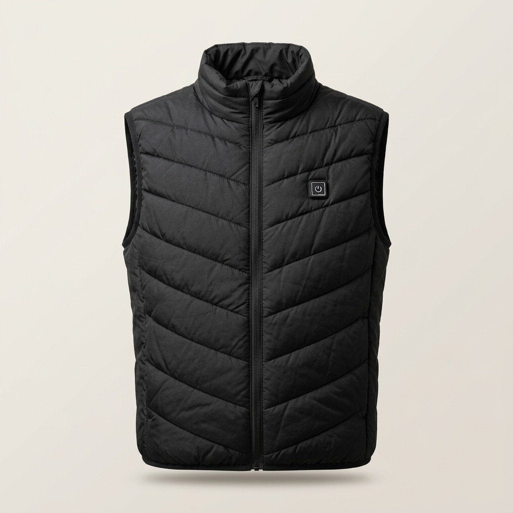 HEIZMODE Beheizbare Unisex-Heizweste in Schwarz